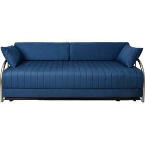 ספת נוער נפתחת למיטה זוגית עם מנגנון על קל וארגז מצעים King Comfort - צבע כחול