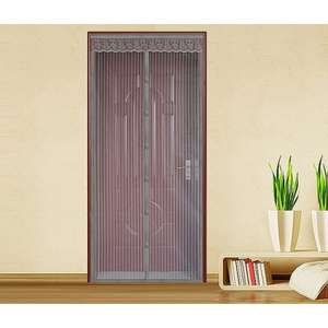 רשת נגד יתושים וזבובים לדלת עם מגנטים Bpatent - צבע אפור