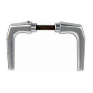 ידית דלת בליסטר עם סט רוזטות - Yale - צבע כסוף