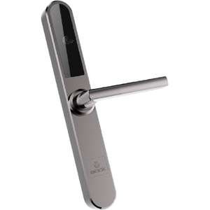 מנעול חכם לדלת אלומיניום עם טביעת אצבע הנשלט באמצעות אפליקציה מכל מקום בעולם Elock Spark - צבע Sand Chrome