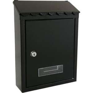 תיבת דואר יהלום צבע שחור SIH