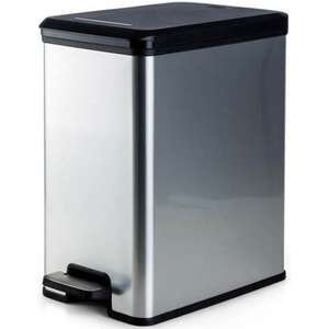 פח דוושה 25 ליטר דקו תוצרת כתר - כסוף