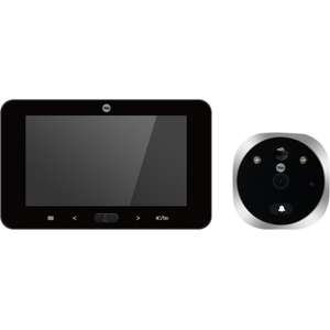 עינית דיגיטלית מקליטה HD עם חיישן תנועה וסוללה נטענת לדלת Yale