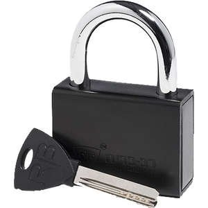 מנעול תליה מחוסם 10 מ''מ עם 3 מפתחות רב בריח