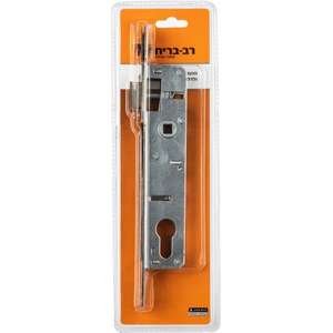 מנעול חבוי צילינדר לדלתות פנים 20 מ''מ ממרכז המנעול לקצה המנעול רב בריח