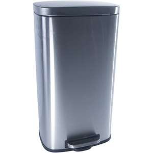 פח דוושה 30 ליטר מנירוסטה Arcosteel