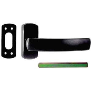 ידית חצי קפיצית אלומיניום Yale צבע שחור