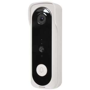 פעמון דלת חכם משולב מצלמה Blaupunkt BP-S2000 - צבע לבן