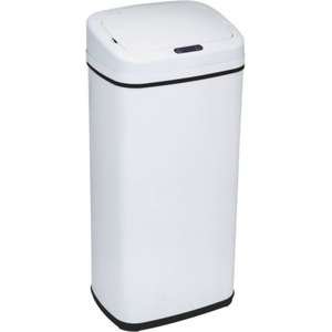 פח אשפה אלקטרוני מעוצב 30 ליטר עם חיישן אוטומטי Ramos - צבע לבן
