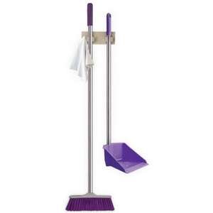 מתלה כפול מגב ומטאטא StickIT מבית גאוני