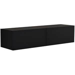 מזנון טלוויזיה צף ברוחב 135 ס''מ דגם Amit מבית Tudo Design - צבע שחור