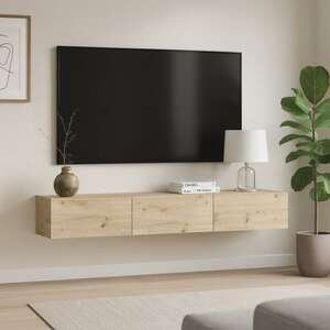 מזנון טלוויזיה צף ברוחב 180 ס''מ דגם Andy מבית Tudo Design - צבע אלון