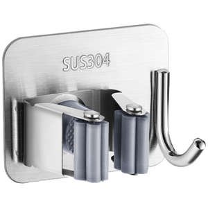 מתלה אוניברסלי נדבק מבית Bpatent צבע כסף