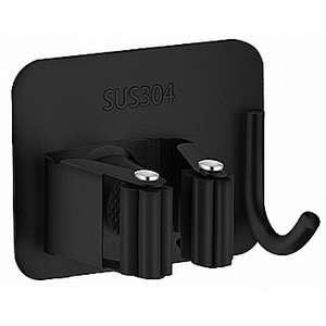 מתלה אוניברסלי נדבק מבית Bpatent - צבע שחור