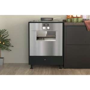 ארון שירות לתנור בנוי וכיריים דגם ערבה Tudo Design - צבע שחור