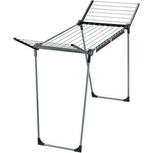 מתקן ייבוש כביסה יהלום שחור Pegasus 150 Solid Slim מבית Leifheit