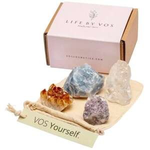 VOS - קיט אבנים אנרגטיות - מארז 4 אבנים בהפתעה