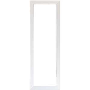 מראת תליה דגם אמי 110X40 ס''מ בעלת מסגרת בגוון לבן - Star Shop