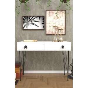 קונסולה 90X120X35 סמ דגם ASIA מבית Star Shop צבע לבן