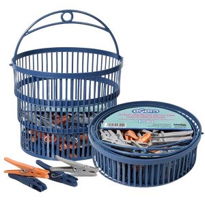 אטבי כביסה עם סלסלה לתלייה מבית Hostess - סך הכל 50 יחידות