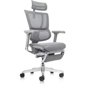 כיסא משרד רשת Comfort Mirus Pro מבית Keisar - צבע אפור