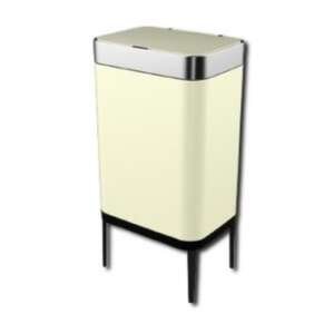 פח אשפה אלקטרוני 60 ליטר עם רגליים וחיישן אוטומטי עילי Ramos - צבע קרם
