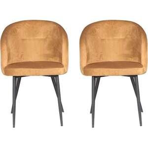 סט 2 כיסאות לפינת האוכל דגם Garda מבית Brand Direct - צבע חום