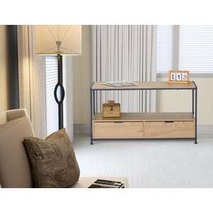 קונסולה 100 סמ דגם Yasmin מבית Star Shop צבע עץ אלון