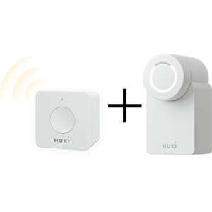 מערכת נעילה חכמה לדלת + מגשר Nuki Smart Lock 4th Generation