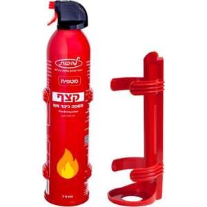 מטף כיבוי קצף 0.6 קג רבתכליתי מבית להבות