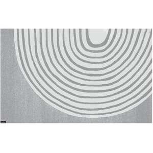 שטיח אמבטיה עם פטנט ספיגה 50x80 ס''מ דגם Art Rainbow מבית Fennoma - צבע אפור