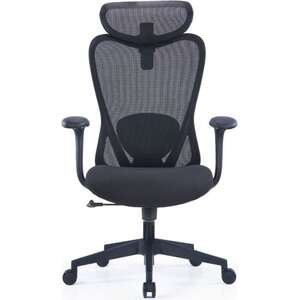 כיסא משרדי דגם FULL EFFECT מבית Dr.Gav - צבע שחור