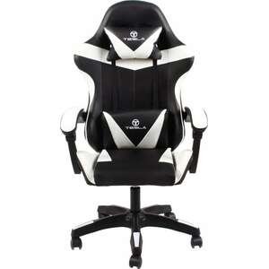 כיסא גיימינג דגם 7305 מבית Tesla צבע לבן