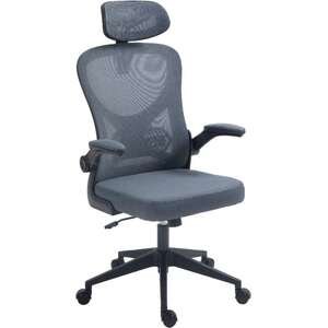 כיסא משרדי ארגונומי דגם R10 מבית Dragon Smart Tech - צבע אפור