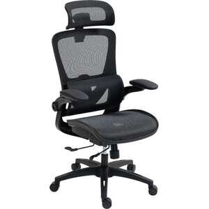 כיסא משרדי ארגונומי דגם AIR10 סדרת Air Flex מבית Dragon Smart Tech - צבע שחור