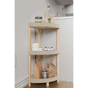 ארגונית פינתית 3 מדפים סדרת Fixwood מבית Buona Casa