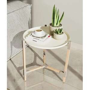 שולחן צד עם מגש נשלף סדרת Fixwood מבית Buona Casa