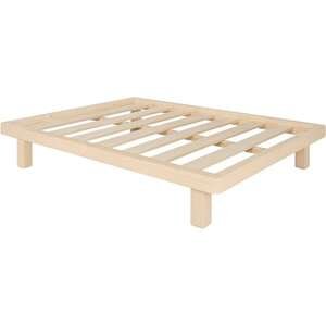 בסיס מיטה זוגית מעץ אורן עם מסגרת King Comfort בגודל 180x200 ס''מ