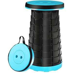 שרפרף טלסקופי מתקפל נייד מבית HomeSet - צבע כחול