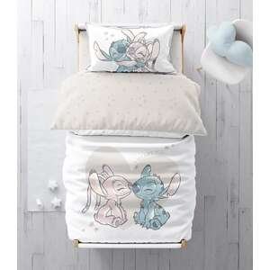 סט מצעים 3 חלקים 100% כותנה 70x130 ס''מ מבית Homestyle - סטיץ' ואנג'ל מחובקים