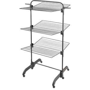 מתקן ייבוש כביסה מגדל Leifheit Comfort Tower 420 - צבע שחור