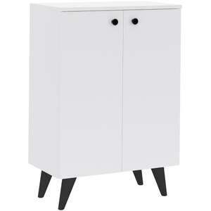 ארון נעליים 2 דלתות דגם Dolev מבית Tudo Design - צבע לבן