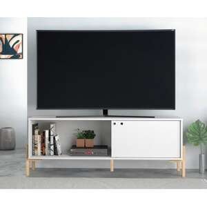 מזנון טלוויזיה דגם Mistral מבית Bradex - צבע לבן