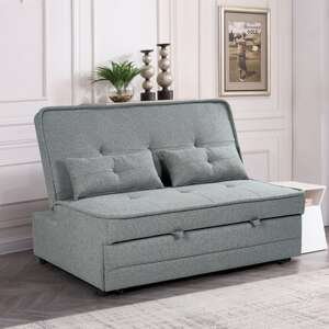 ספה דו מושבית נפתחת למיטה זוגית דגם Satoro מבית Bradex - צבע אפור