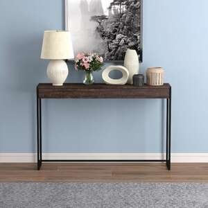 קונסולת כניסה דגם Zenith מבית Bradex בגודל 120 ס''מ - צבע אגוז