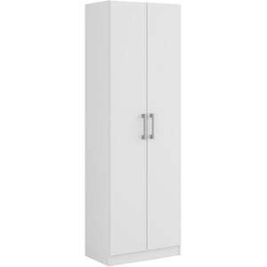 ארון שירות 5 מדפים ו-2 דלתות דגם Lola מבית Bradex - צבע לבן