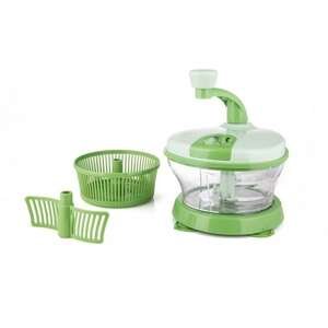 קוצץ מזון ידני 4–ב–1 Naaman ירוק