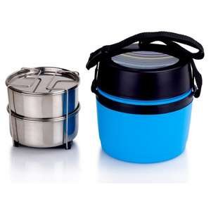 סיר תרמוס 0.8 ליטר Asian Happy Meal כחול