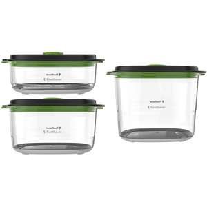 סט קופסאות ואקום FoodSaver 0.7/1.18/1.8 ל'