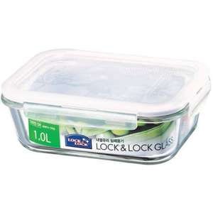 קופסת זכוכית 1 ליטר Lock & Lock